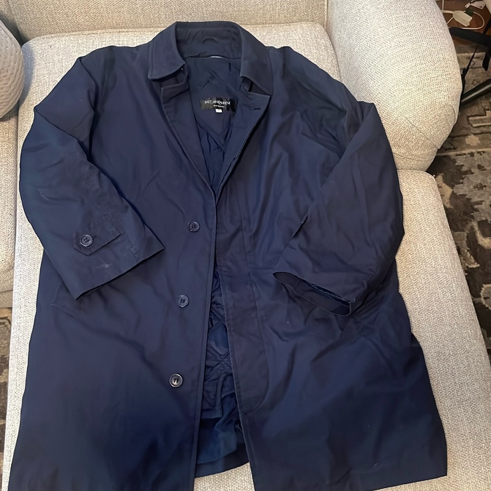 “YSL” trench coat